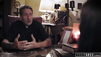Priest Indulges In Forbidden Desire With Vulnerable Bride-To-Be In Steamy Encounter