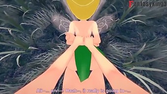 Tinker Bell Et Une Autre Fée S'Engagent Dans Une Activité Sexuelle Tout En Étant Observées Par Une Autre Féerie Dans Une Courte Vidéo