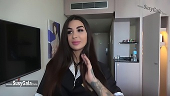 Susy Gala And Nick Moreno In Intense Hotel Room Sex-For-Money Encounter