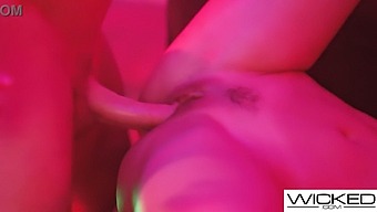 Experience The Erotic Pleasure Of A Steamy Threesome With Alexis Tae And Other Babes