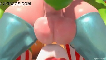 เจ้าหญิง Rosalina Futa ได้รับการอมควยสุดร้อนแรงจากสาวเงี่ยนในวิดีโอเฮ็นไทนี้