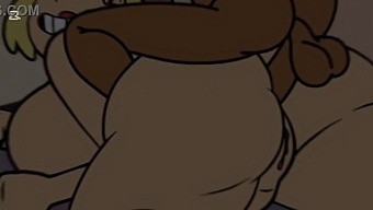 Creampie And Anal Sex In An Animated Porn Video